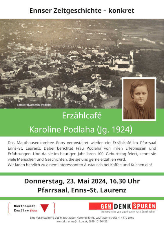 Plakat Erzähl-Café 2024