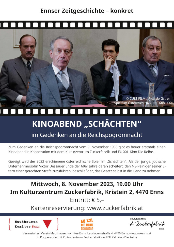 Flyer Kinoabend Schächten